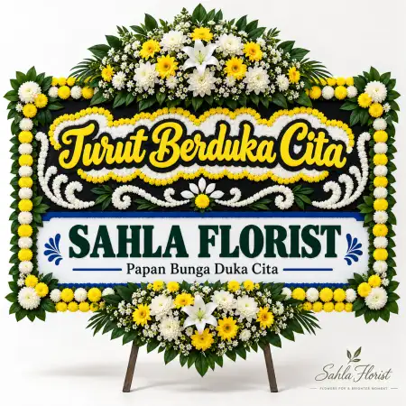 Papan Bunga Duka Cibarusah