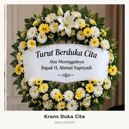 Krans Bunga Duka Cibarusah